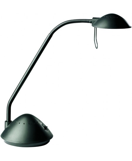 Galda lampa ALCO, 20W/GU4, melnā krāsā