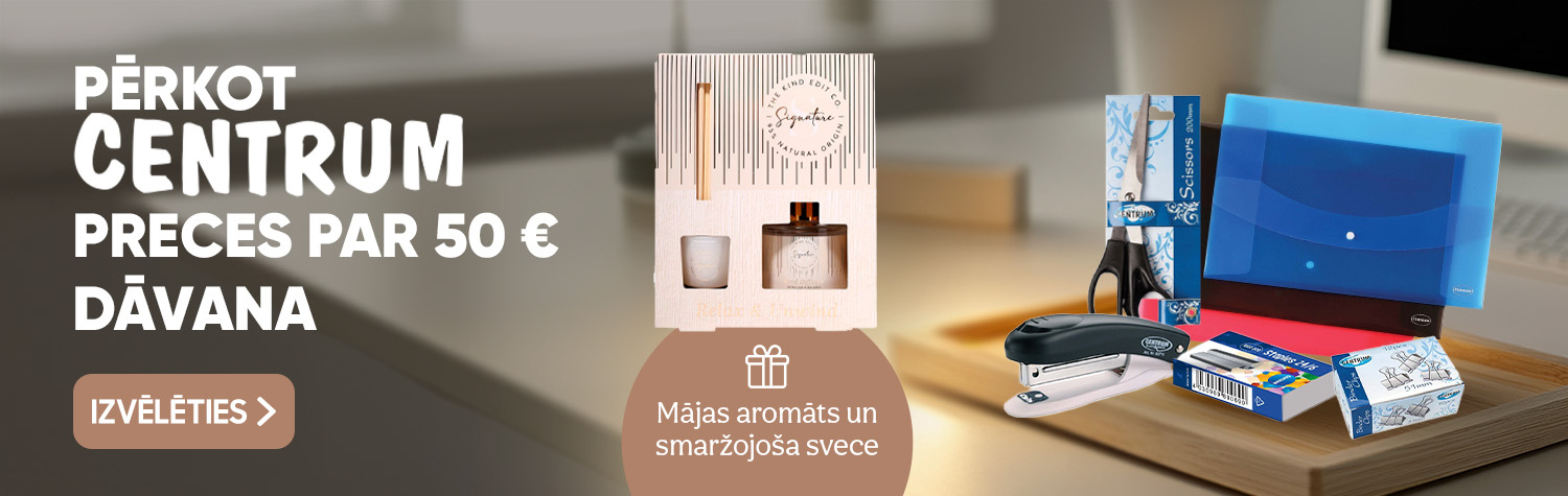 Dāvana, pērkot CENTRUM par 50 EUR