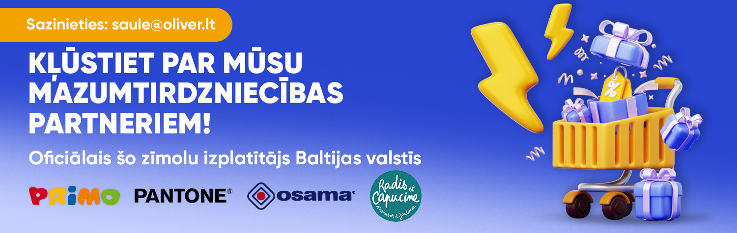 Kļūsti par mūsu mazumtirdzniecības partneri